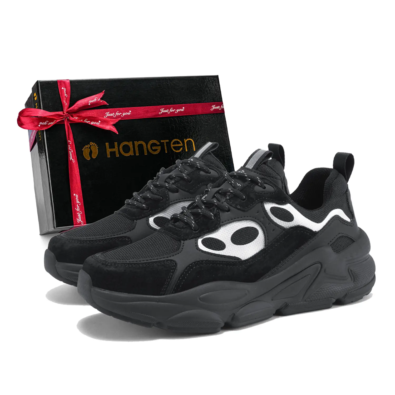 

HANG TEN Мужские низкие массивные кроссовки Black Box, цвет Black Box