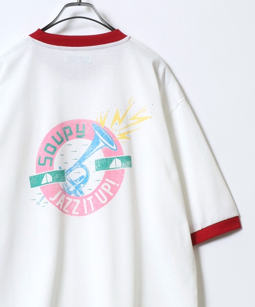 

Футболка с графическим принтом, рукавами реглан и контрастной отделкой, короткий рукав, унисекс ANPAS, красный