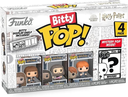 

Funko Bitty POP!, коллекционная фигурка, Гарри Поттер, 4 упаковки Funko POP!