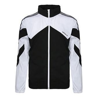 

Куртка adidas originals Palmeston Windbreaker 'Black White', черный