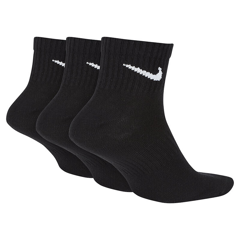 Носки Nike Unisex 3 пары 6 пар Черные — фото 2