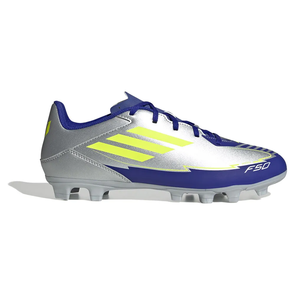 

Футбольные бутсы adidas F50 Club Messi FG/MG, серебряный