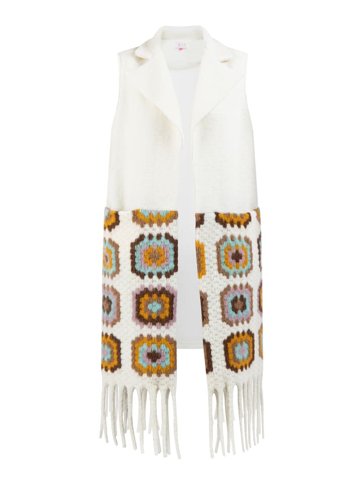 

IZIA Женский жилет кремового цвета