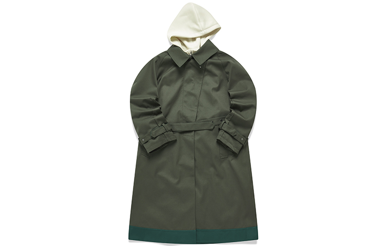 

FILA Женское тренч в глубоком зелёном чае, Deep Green Tea