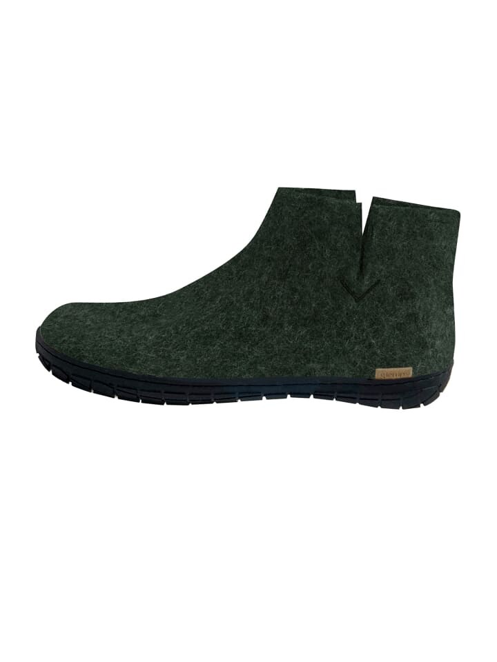 Сабо glerups Boots Naturkautschuksohle Schwarz, цвет Forest