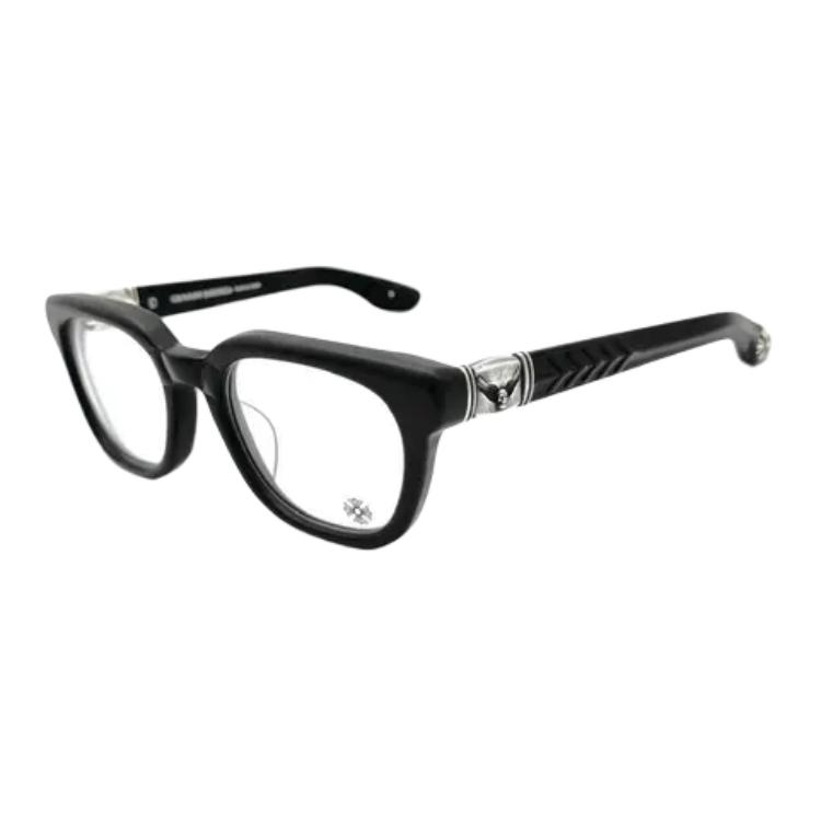 

Chrome Hearts Квадратные очки для мужчин черные, Black