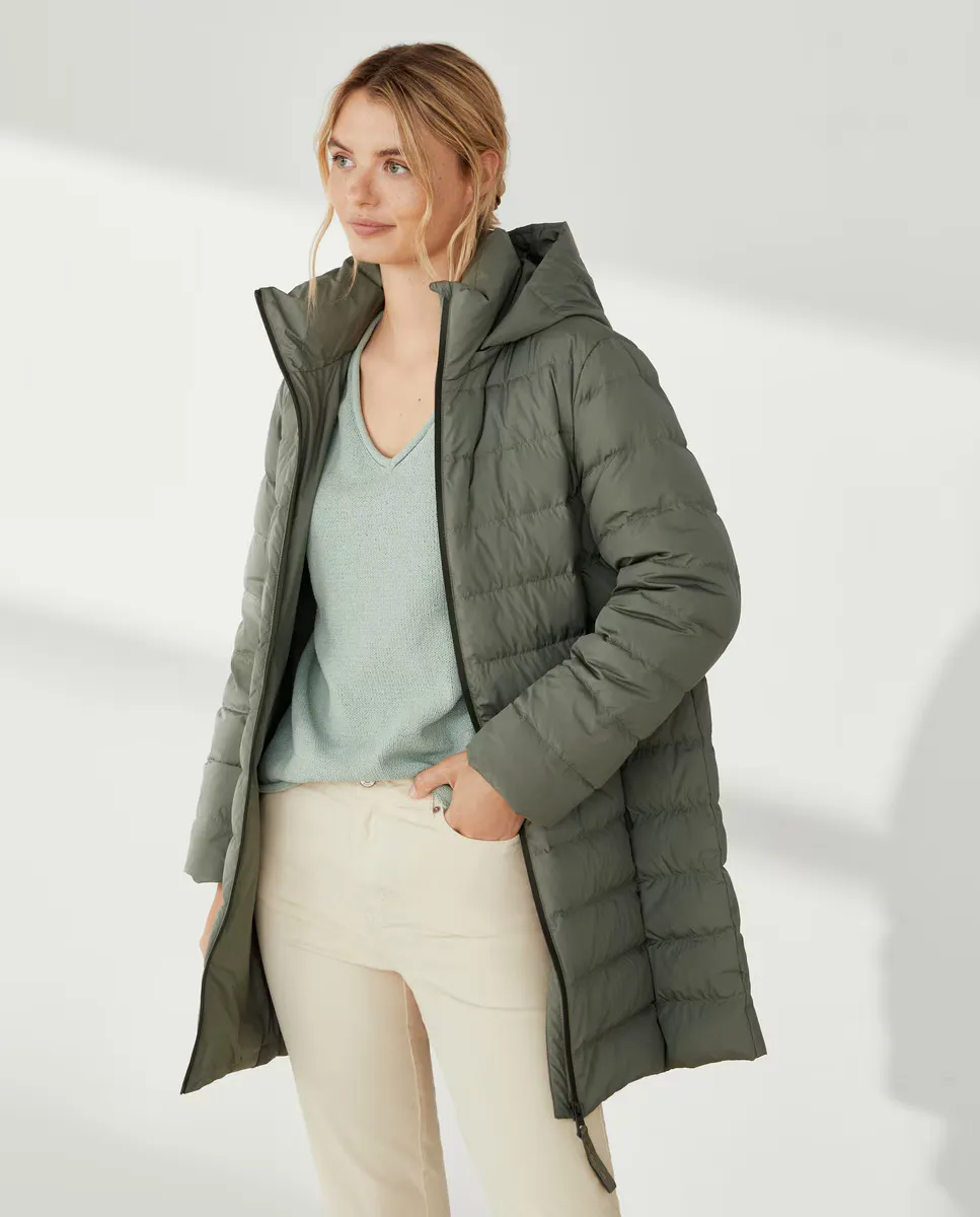 

Женский длинный пуховик и капюшон Southern Cotton, цвет Kaki