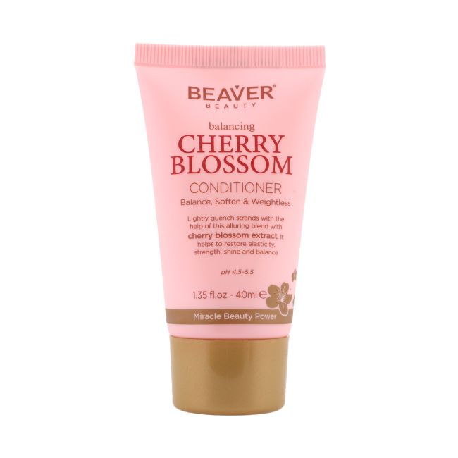 

Кондиционер для волос с экстрактом цветущей вишни Beauty Balance Beaver, 40 мл