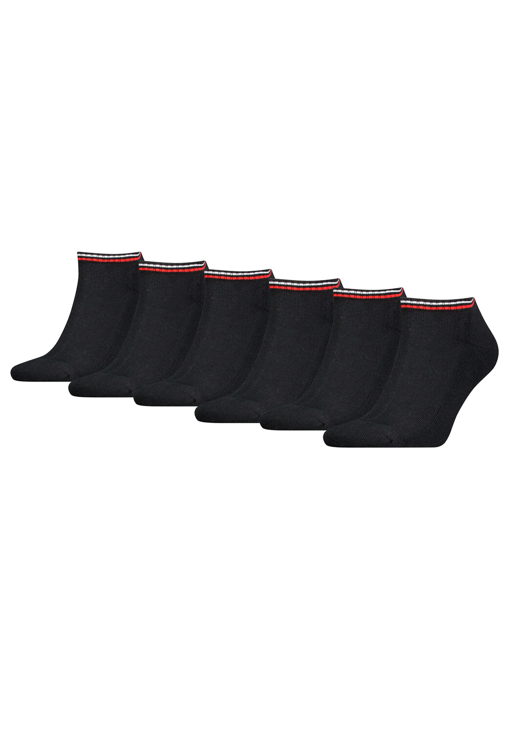 

Носки Tommy Hilfiger TH UNI TJ SNEAKER 6P ICONIC, черный