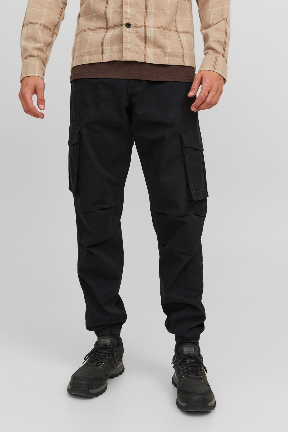 

Боевые брюки свободного кроя Jack & Jones, черный