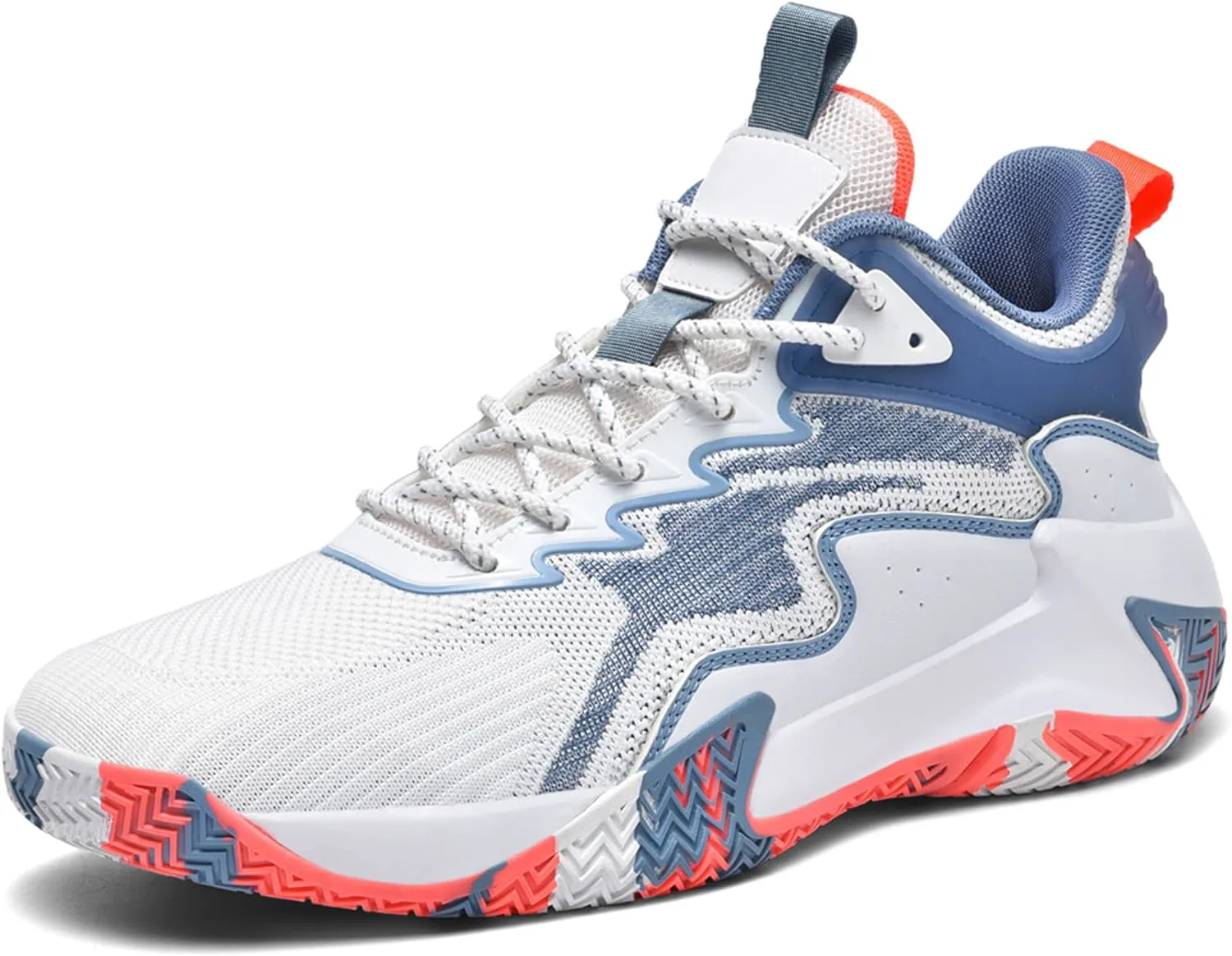 

Мужские баскетбольные кроссовки CJSPORX, дышащие, противоскользящие, модные спортивные, синий