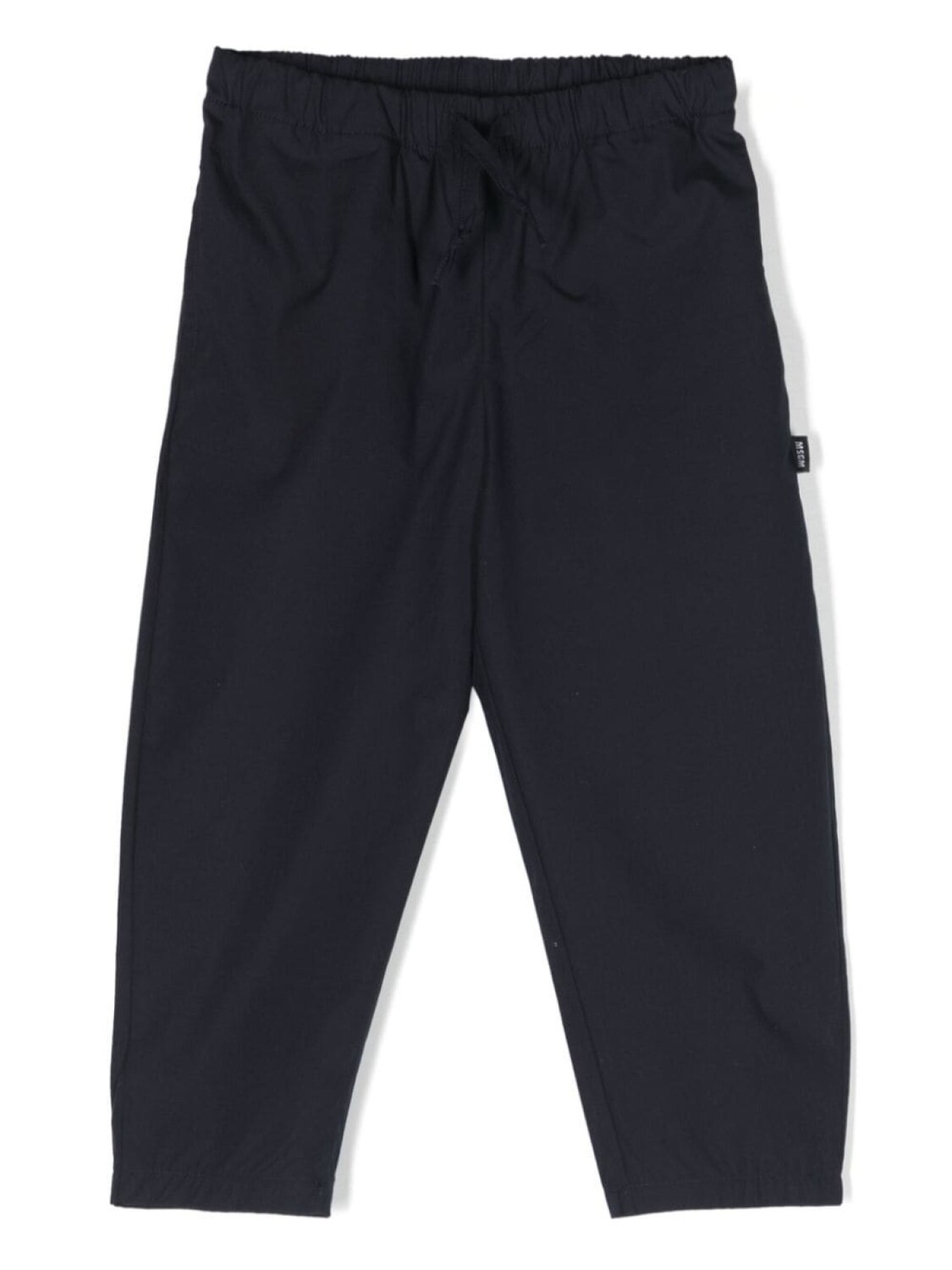 

MSGM Kids брюки Parachute с кулиской, синий