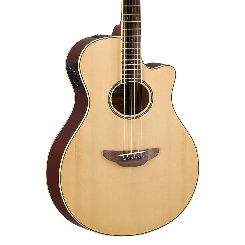 

Акустическая гитара Yamaha APX600NT Thinline Acoustic Electric Guitar in Natural