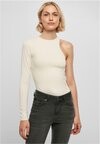 

Топ с длинными рукавами ASYMMETRIC Urban Classics, белый