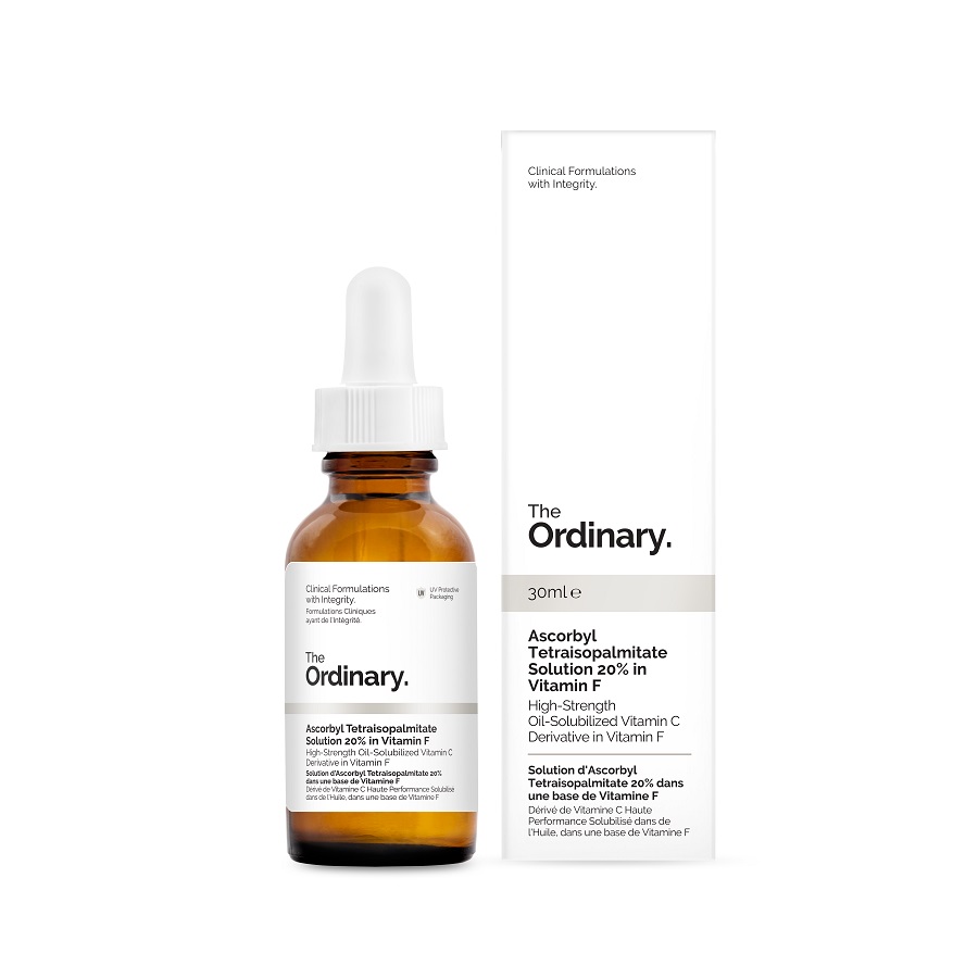 

Сыворотка для лица ascorbyl tetraisopalmitate solution 20% in vitamin f The Ordinary, 30 мл