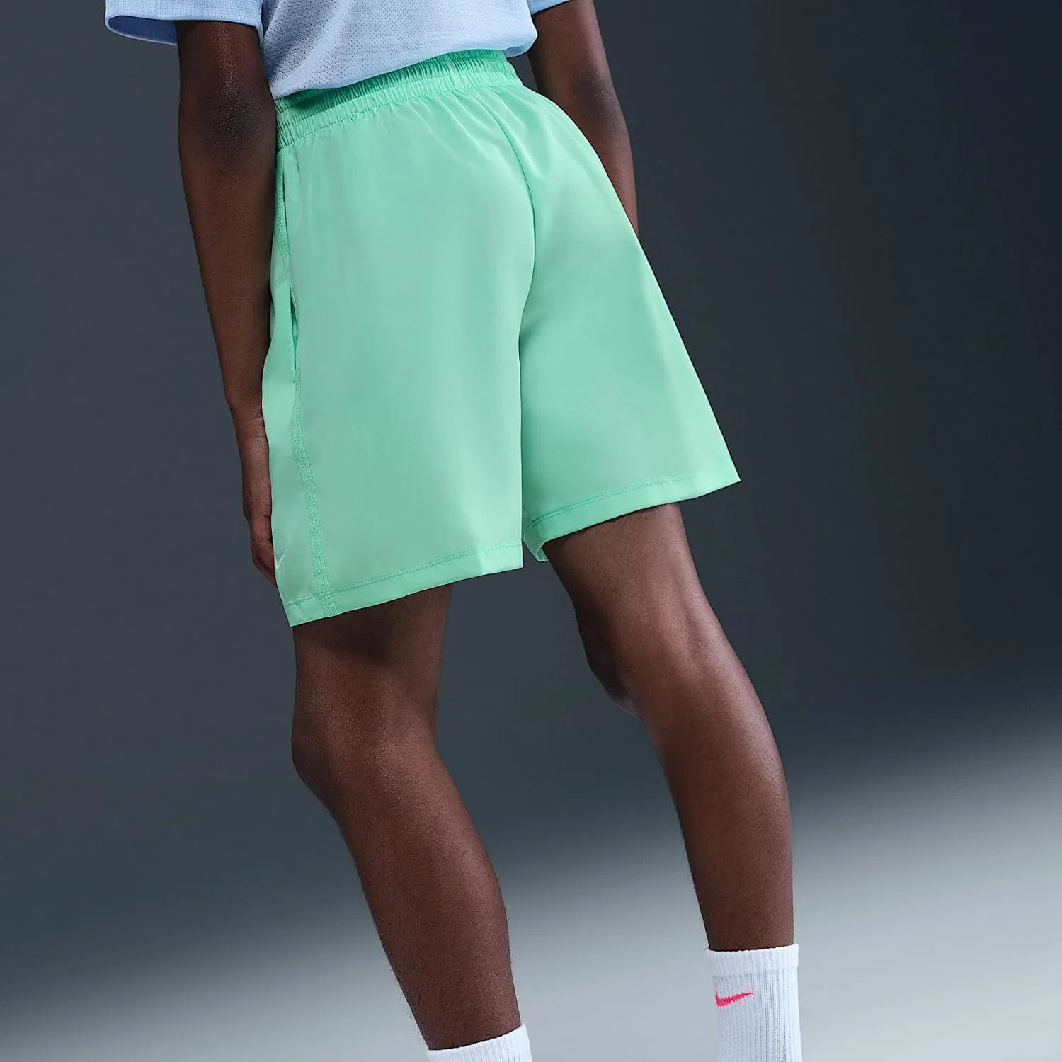 Шорты тренировочные Nike Dri-FIT, Mint Foam/White — фото 3