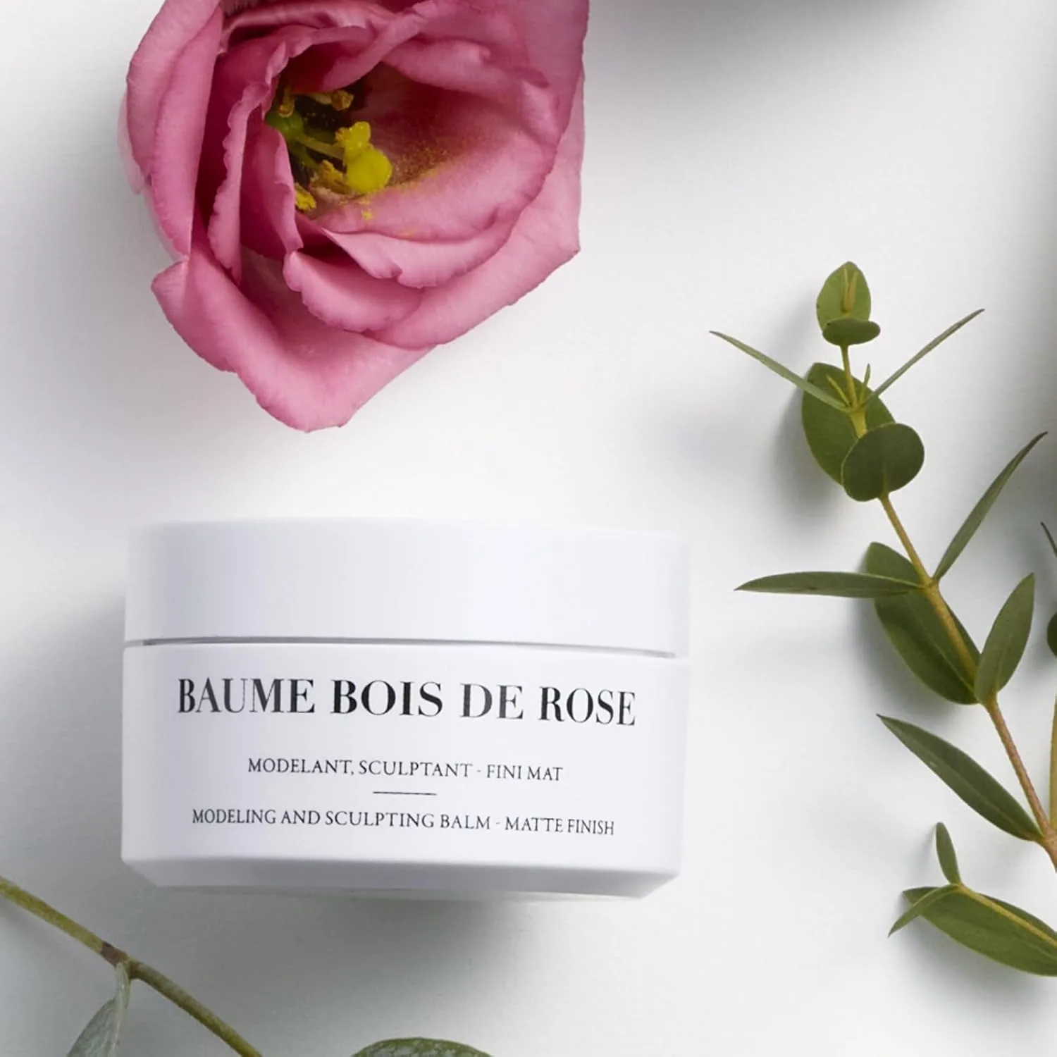 Помада для укладки волос Baume Bois De Rose от Leonor Greyl Paris - Моделирующая и скульптурирующая помада - Крем для моделирования волос - Матовая помада для всех типов волос (48 г) — фото 3