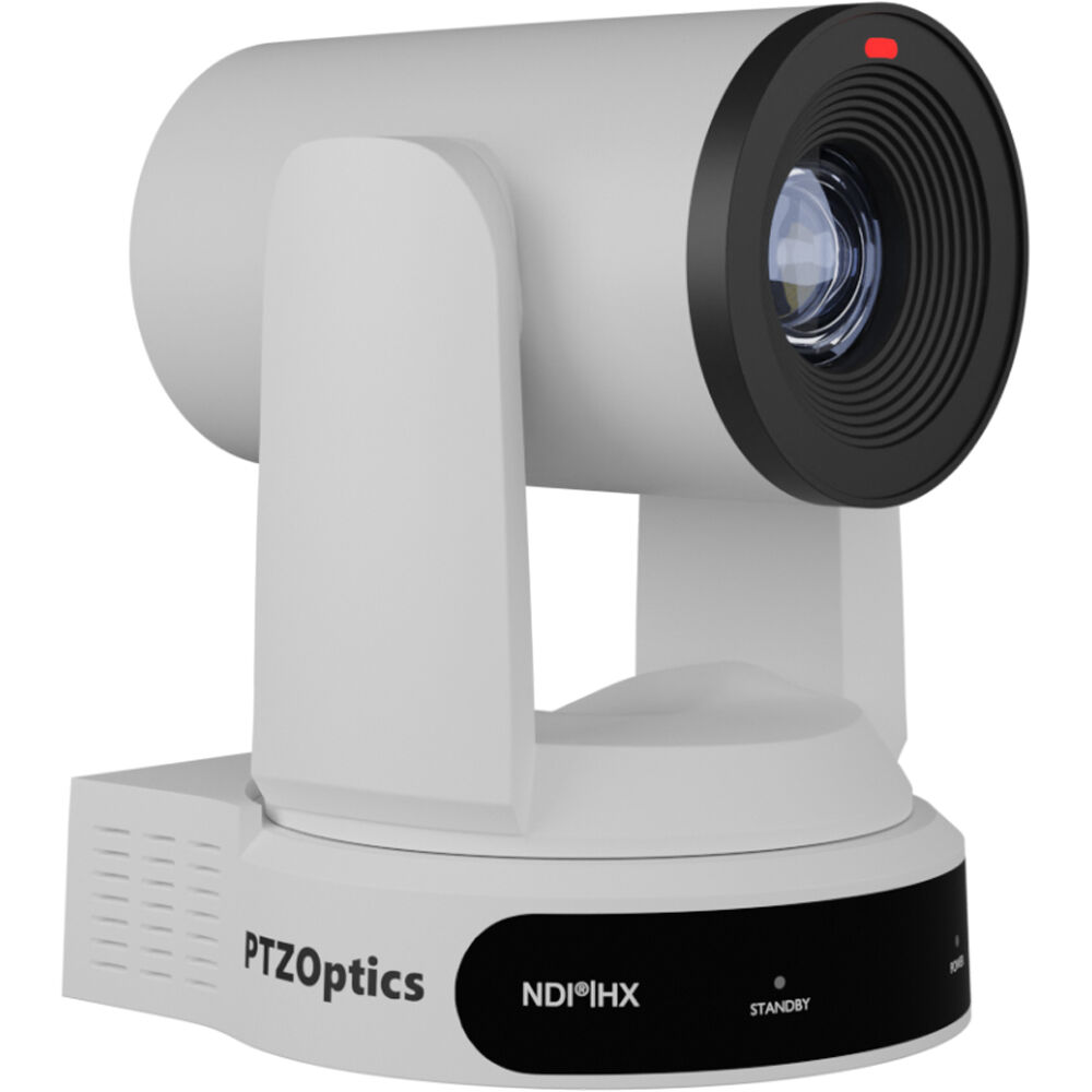

PTZOptics Move 4K SDI/HDMI/USB/IP PTZ-камера с 30-кратным оптическим зумом (белая)