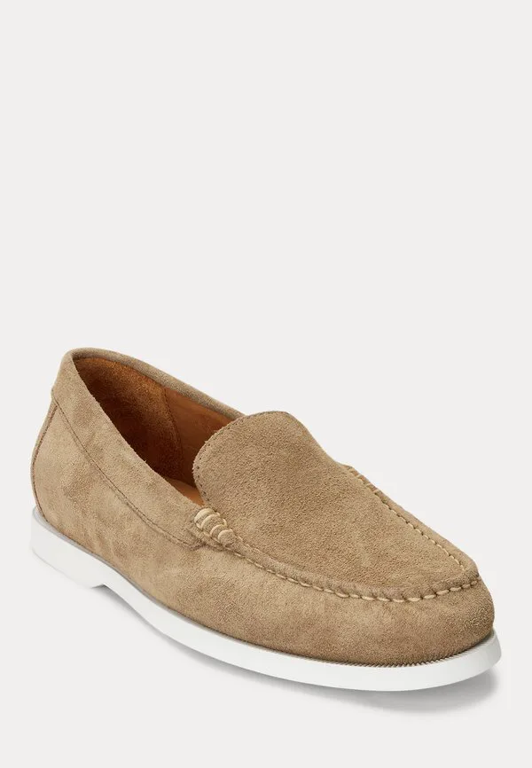 Замшевые венецианские лоферы merton без шнурков Polo Ralph Lauren, Dirty Buck — фото 2