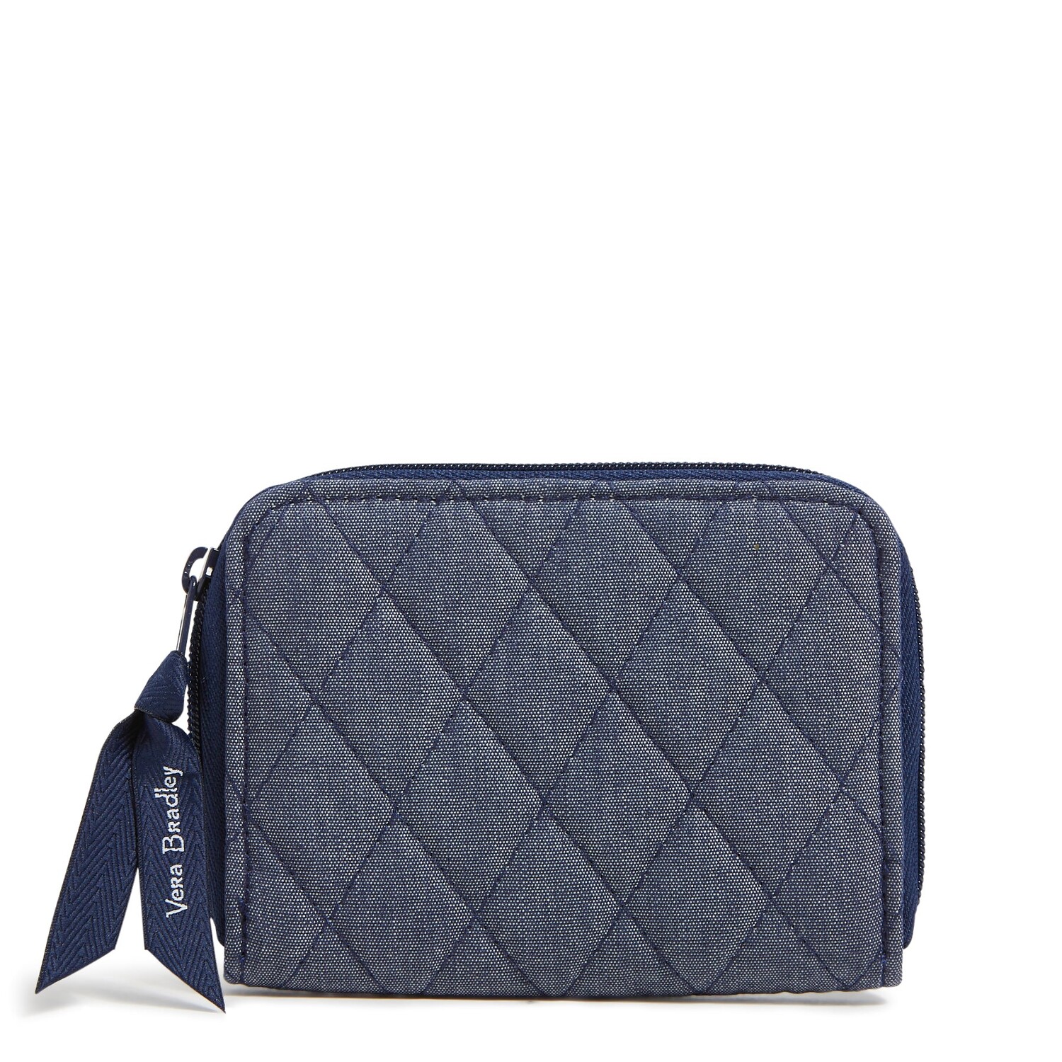 

Маленький джинсовый кошелек на молнии Outlet Vera Bradley, цвет Moonlight Navy