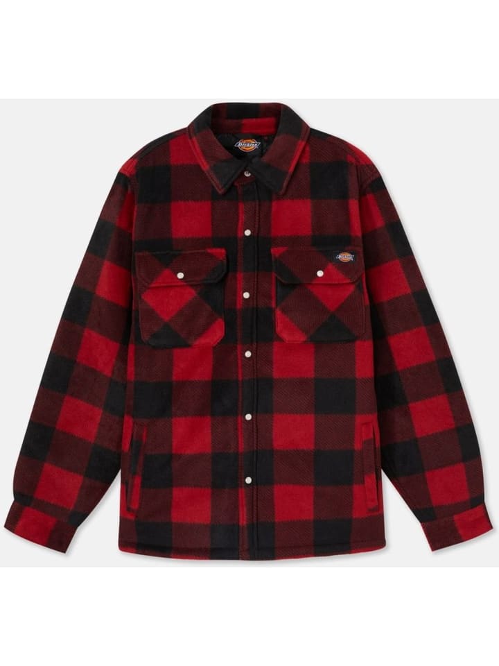 

Флисовая куртка Portland Shirt Dickies, красный