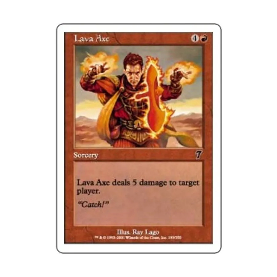 

CCG Лавовый топор (С), MTG - 7th Edition
