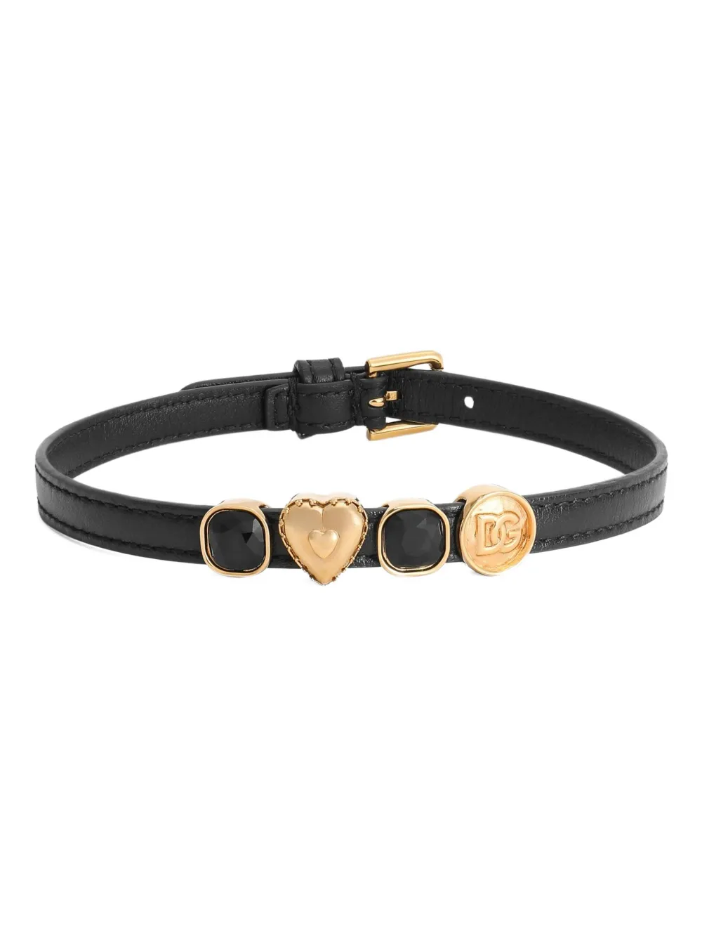 

Декорированный чокер DOLCE & GABBANA, черный