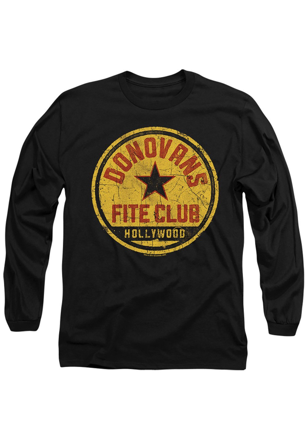 

Топ с длинными рукавами RAY DONOVAN FITE CLUB Cotton Soul, черный