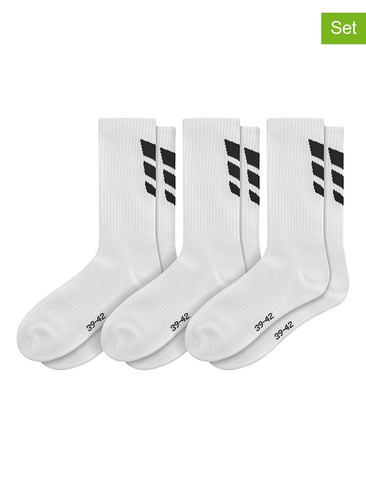 

Erima Комплект из 3 пар носков "Крылья" белого цвета