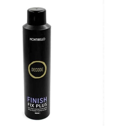 

Decode Finish Fix Plus Безгазовый спрей сильной фиксации 250 мл, Montibello, Серый, Decode Finish Fix Plus Безгазовый спрей сильной фиксации 250 мл, Montibello