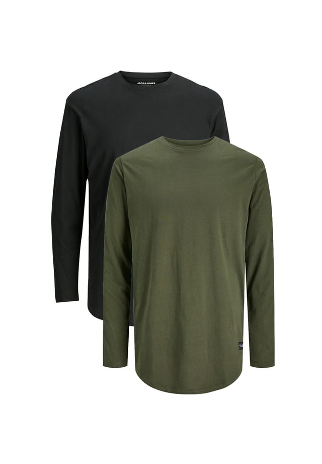 

Рубашка с длинными рукавами 2 шт. в упаковке jjenoa Jack & Jones, мультиколор