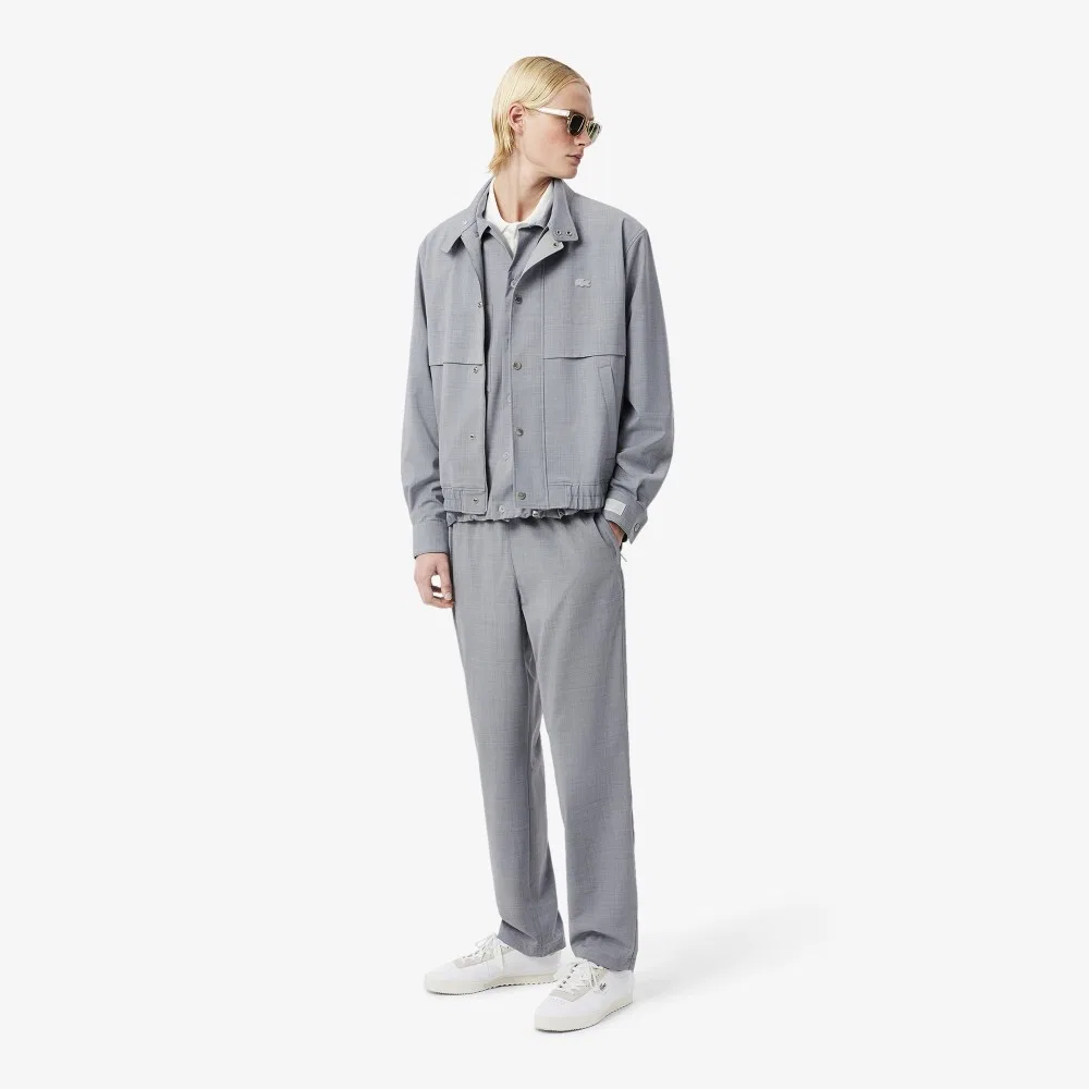 Мужские джоггеры из смесовой шерсти Lacoste — фото 4