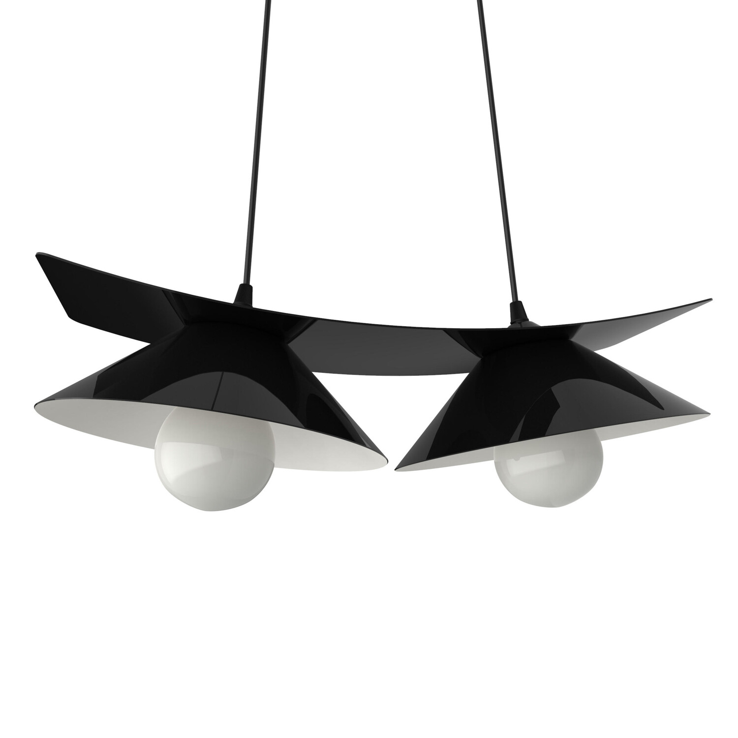 

Подвесной светильник Lumicom, 70x25x16 см, черный