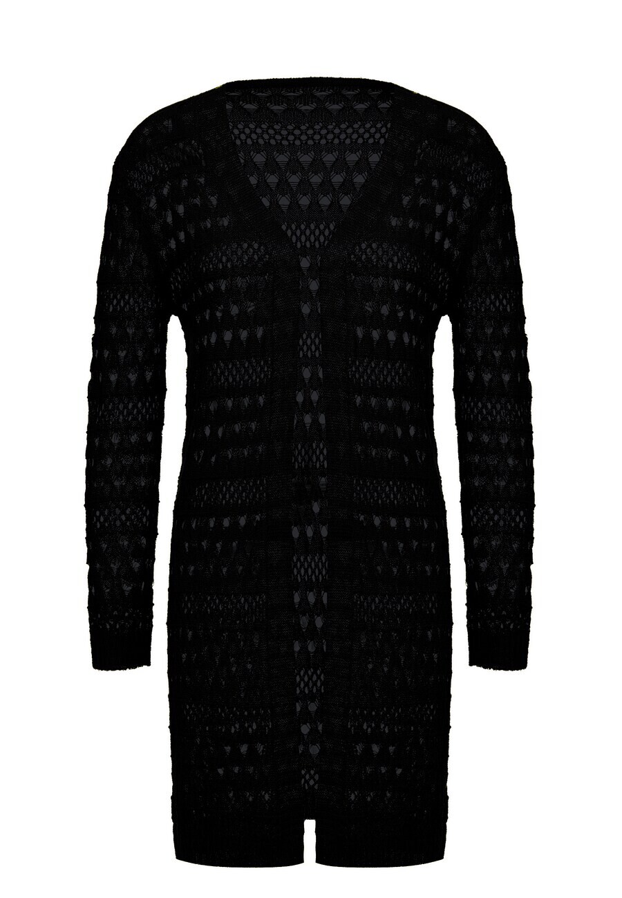 

Вязаный кардиган ebeeza Knit Cardigan, черный