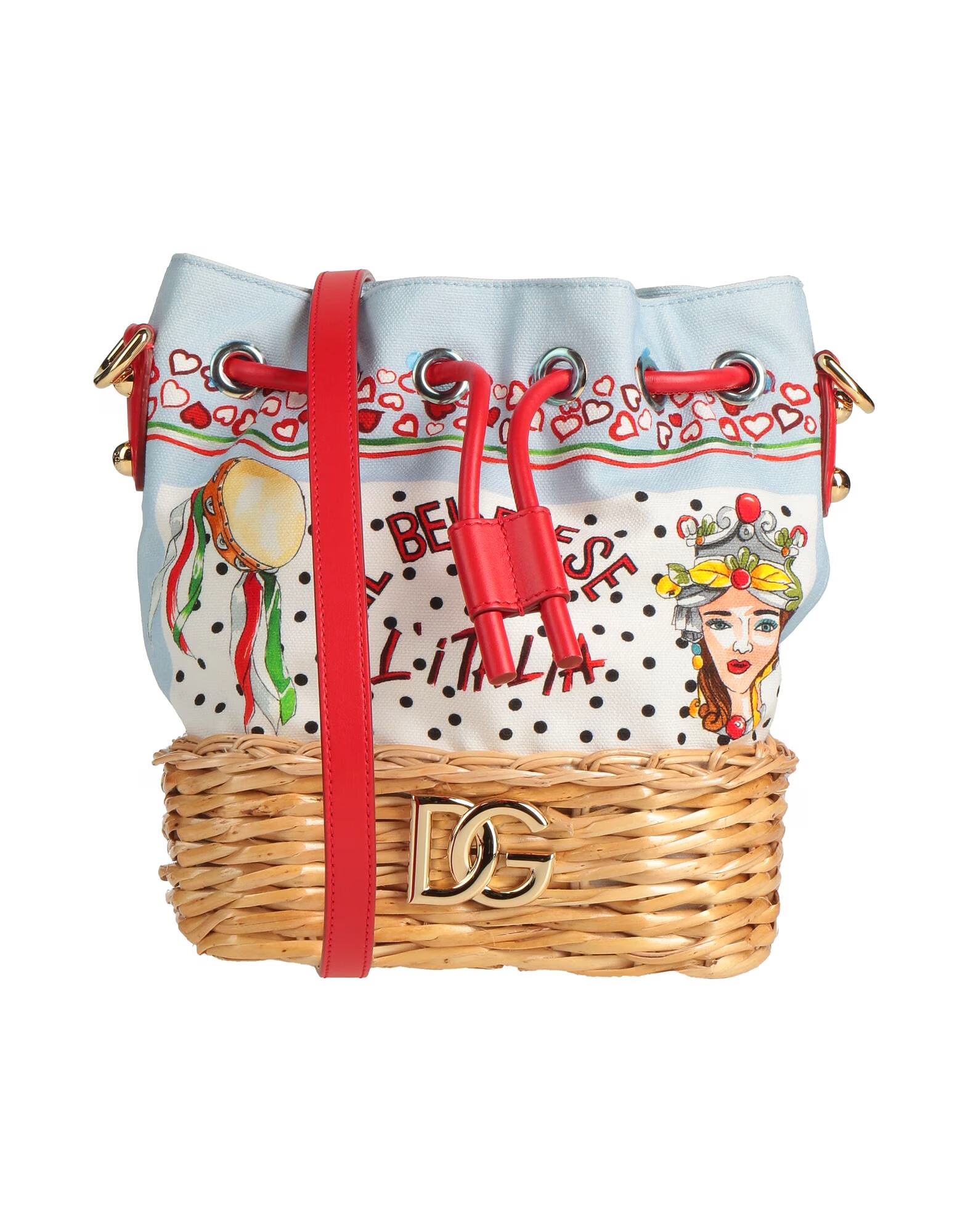 

Сумка через плечо Dolce&Gabbana, небесно-голубой