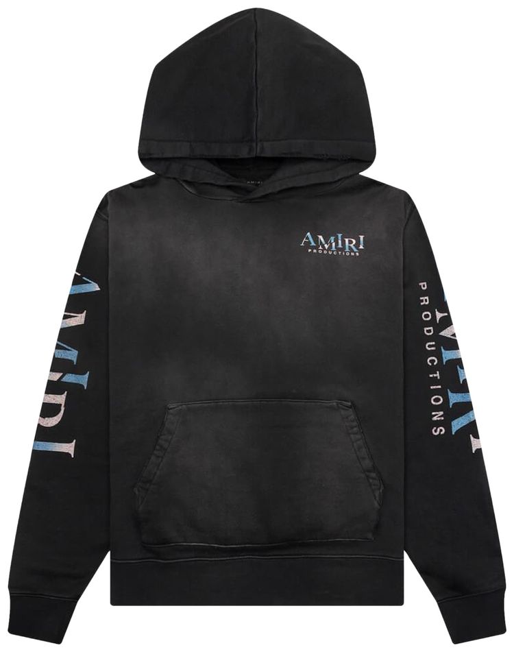 

Худи Amiri Theatre Masks Hoodie 'Black', черный