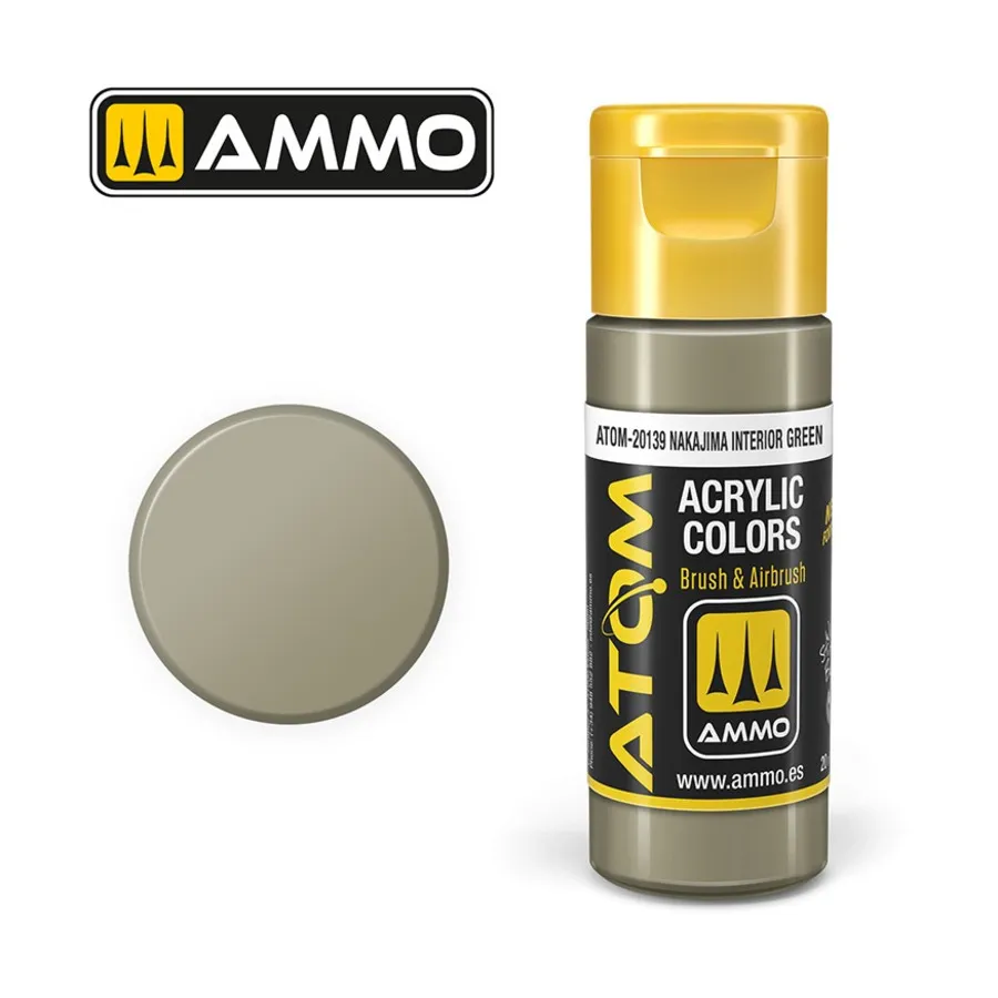 

Накадзима Интерьер Зеленый, ATOM Acrylic Paints