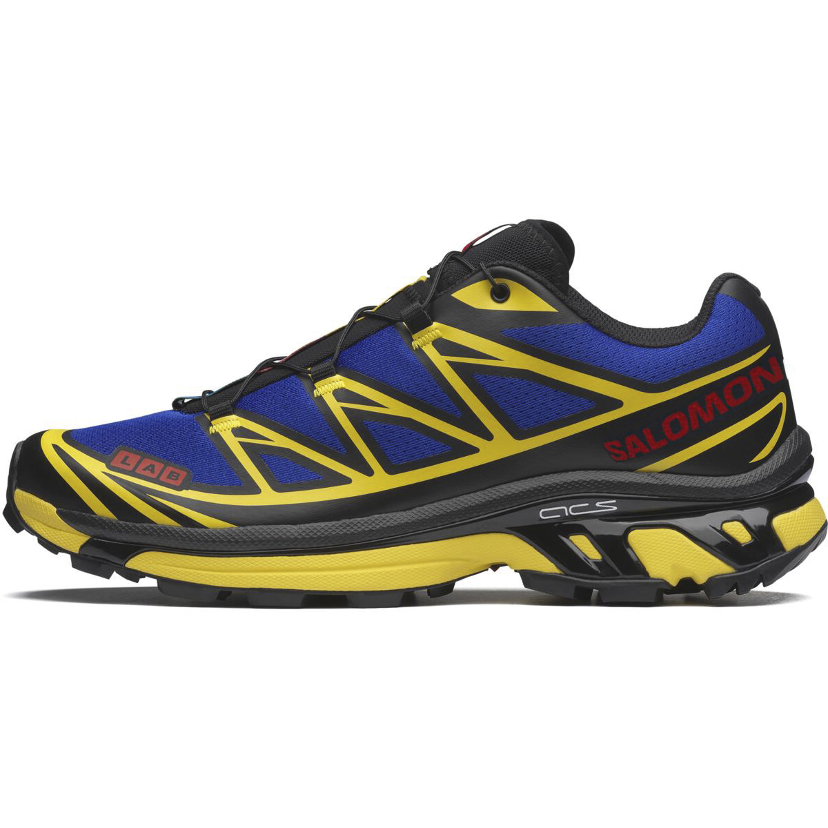 SALOMON Кроссовки JJJJound x Support Low top унисекс, цвет морской сине-лимонный