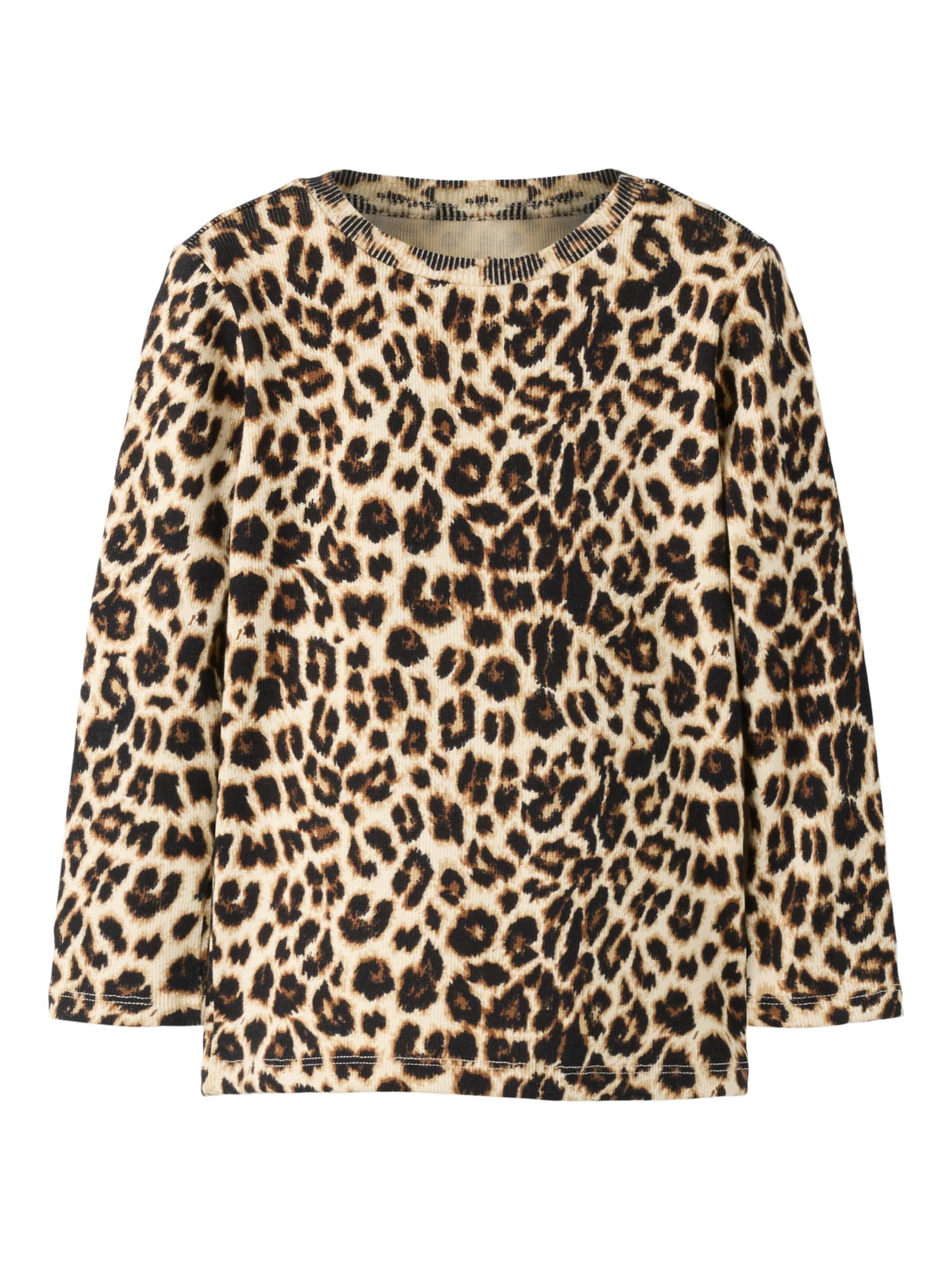 

NAME IT Лонгслив в коричневом цвете, капучино