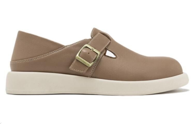 Туфли женские повседневные Women's Casual Shoes Women's Brown Aokang — фото 2