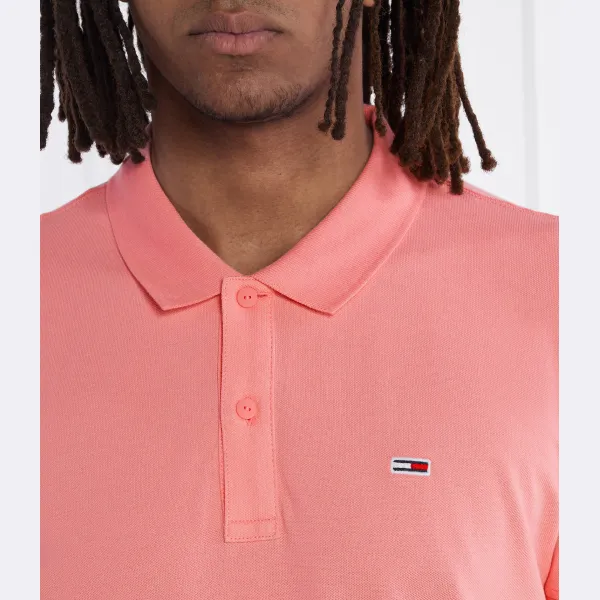 Рубашка-Поло узкого кроя Tommy Hilfiger, красный — фото 4