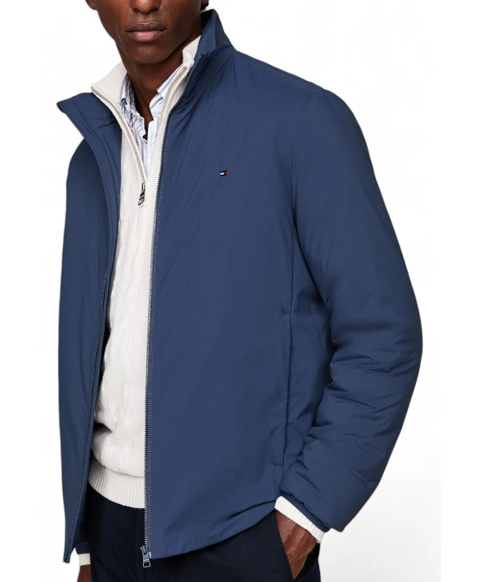Водоотталкивающая термокуртка на молнии Tommy Hilfiger, синий — фото 2