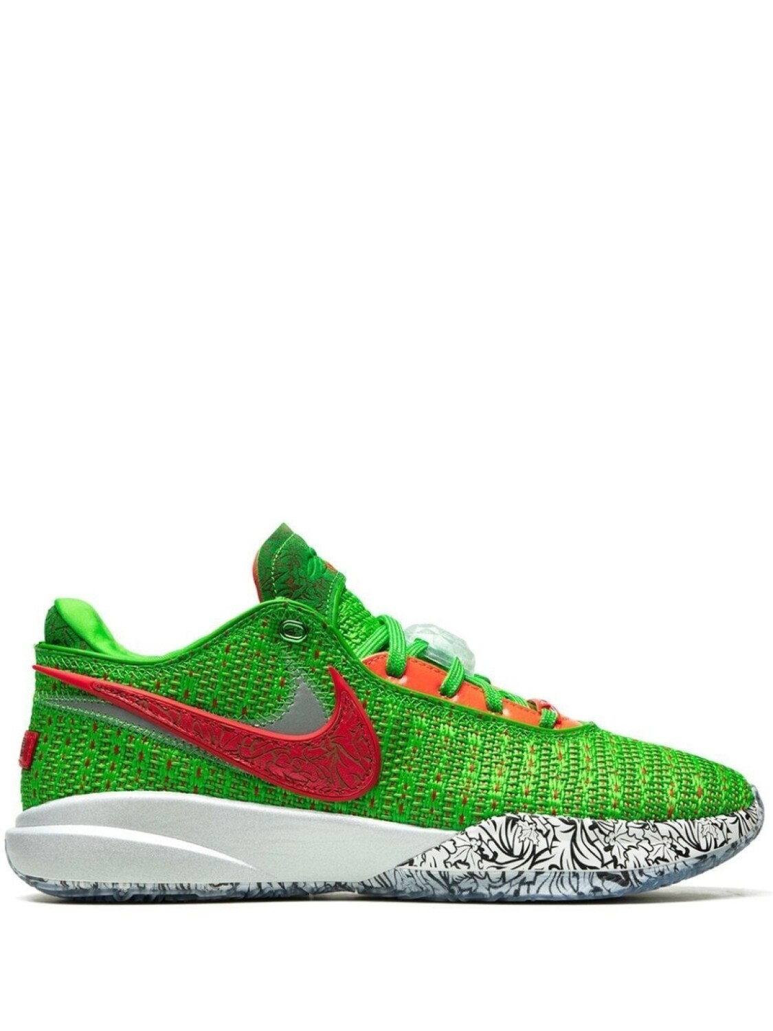 

Кроссовки Nike Lebron 20, зеленый/красный