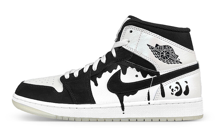 

Кроссовки JORDAN Vintage Basketball Shoes Men Mid-Top Black White, Белый, Кроссовки JORDAN Vintage Basketball Shoes Men Mid-Top Black White
