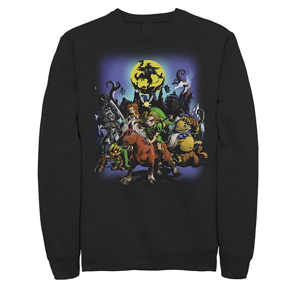 

Толстовка fleece с принтом The Legend of Zelda: Majora's Mask Licensed Character