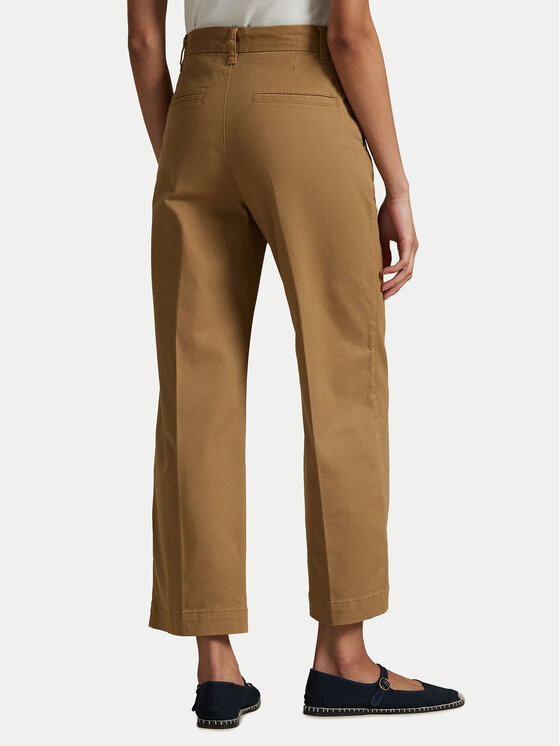 Широкие брюки 211873988001 Polo Ralph Lauren, бежевый — фото 3
