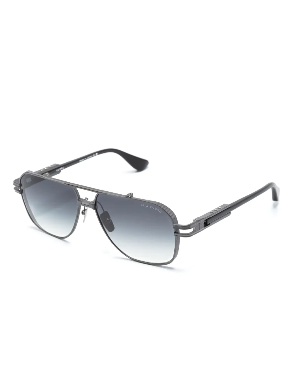 

Солнцезащитные очки-пилоты Kudru Dita Eyewear, серый