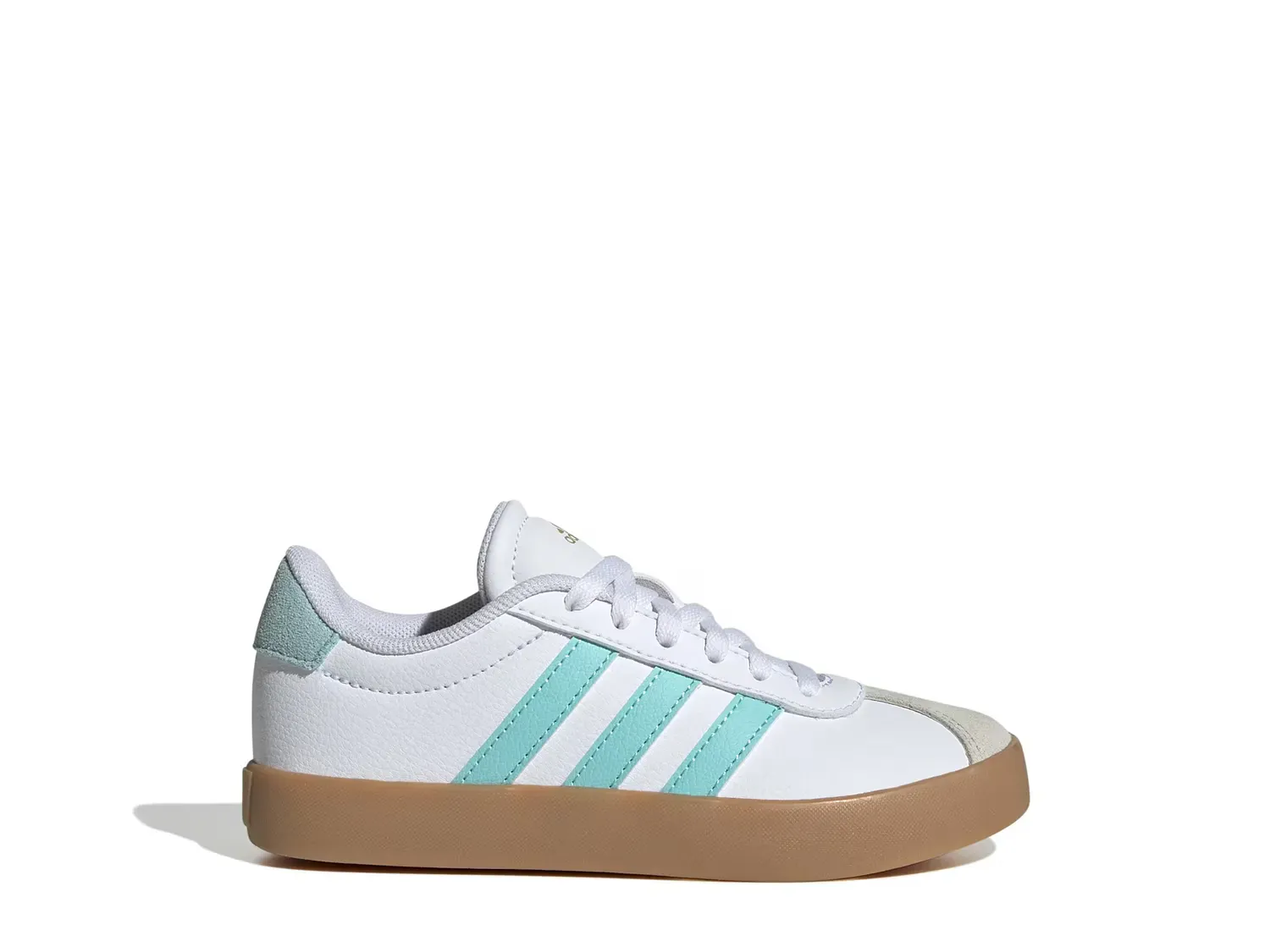 Кроссовки VL Court 3.0 – детские Adidas, White/Blue — фото 3