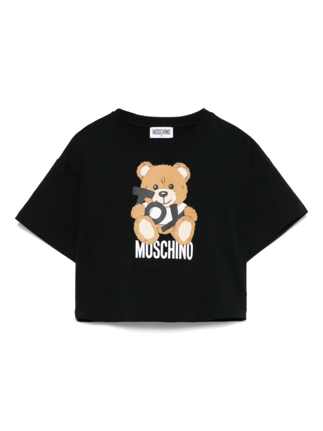 

Moschino Kids футболка с принтом Teddy Bear, черный