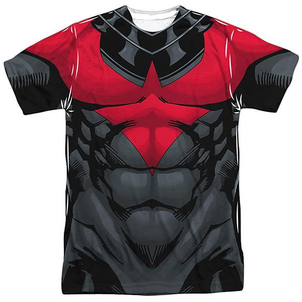 

Футболка с коротким рукавом batman nightwing red uniform adult poly crew Licensed Character